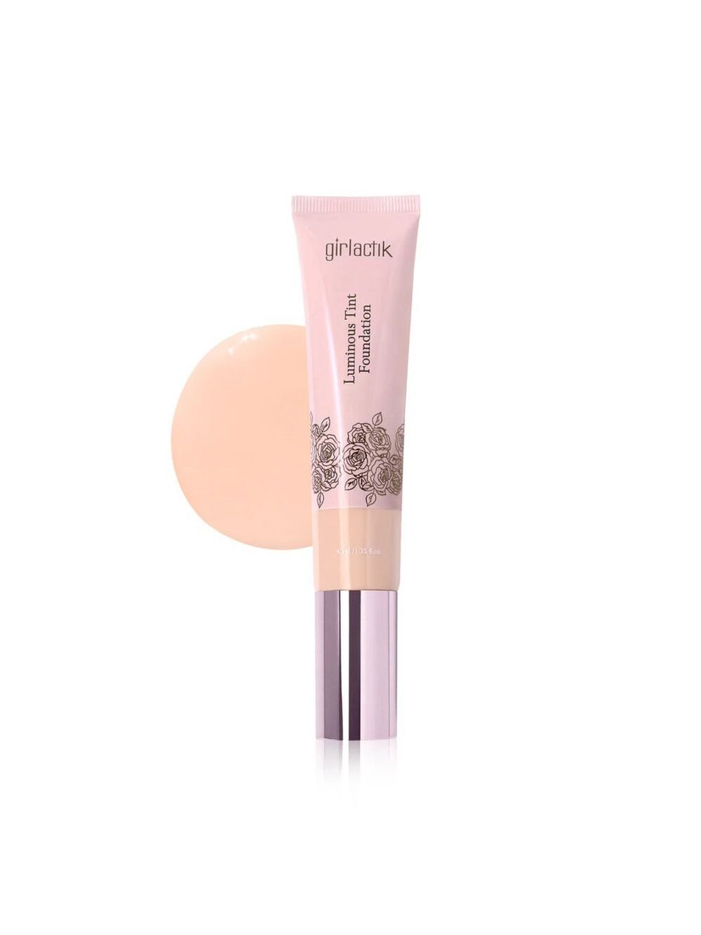 Girlactik Luminous Tint Foundation F1 Fair | 2-in-1 Hydrating Skin Finish
